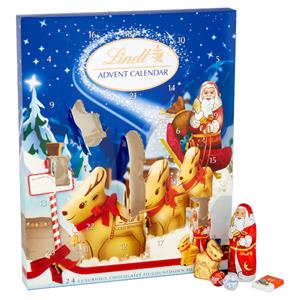 Lindt Advent Calendar Milk Chocolate 160g